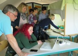 Arbeit mit der Trickbox
