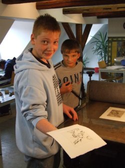 fertiger Druck