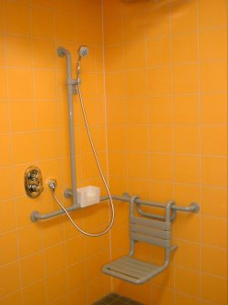 Barrierefreie Dusche