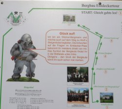 Der Maulwurf begrüßt uns